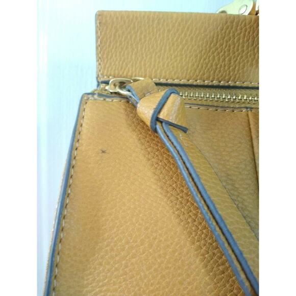 Foley & Corinna Crossbody Mustard Satchel - Picture 5 of 8